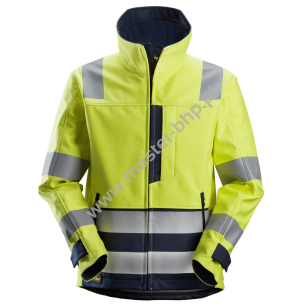 Snickers 1260  Kurtka Odblaskowa Softshell ProtecWork, klasa 3