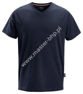 Snickers 2512 T-shirt z dekoltem w serek