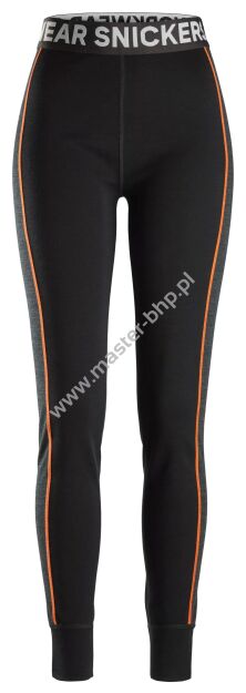 Snickers 9471  Legginsy merino Stay Warm, warstwa bazowa - damskie